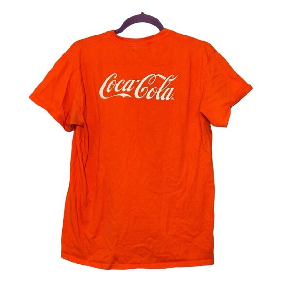 Virginia Tech Graphic Tee Shirt Orange Maroon Hokie Nation Cassell Guard College - Picture 2 of 4